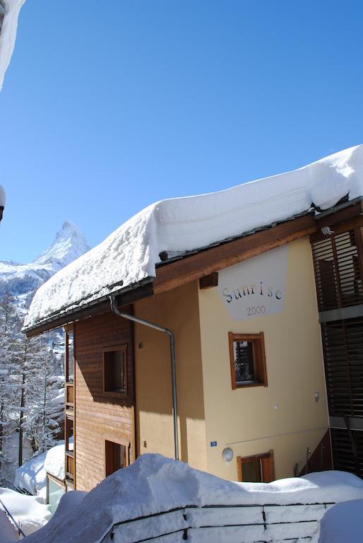 Apartament Haus Sunrise Zermatt Zewnętrze zdjęcie